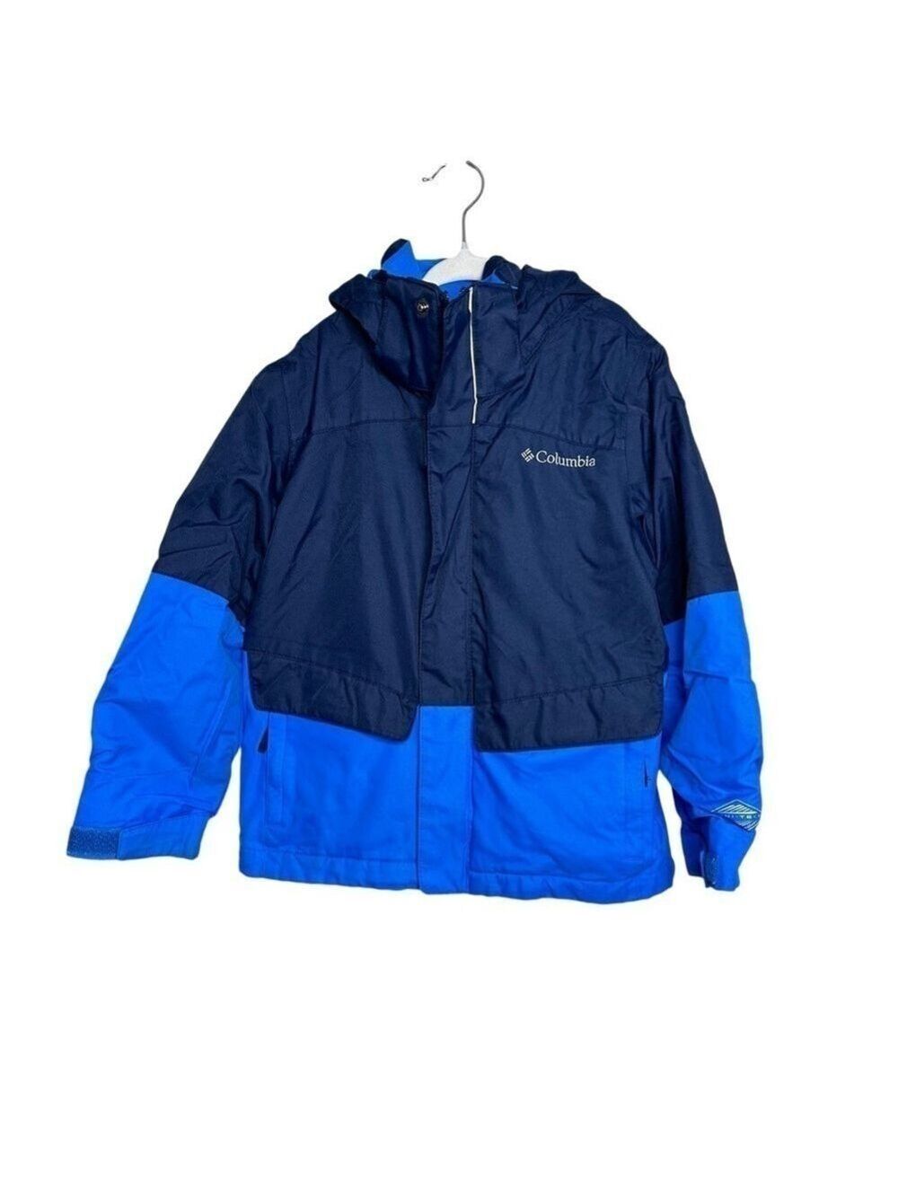 Columbia Omni-Tech Blue Two Tone Jacket Waterproof Breathable Boys Size XXS‎ 4/5